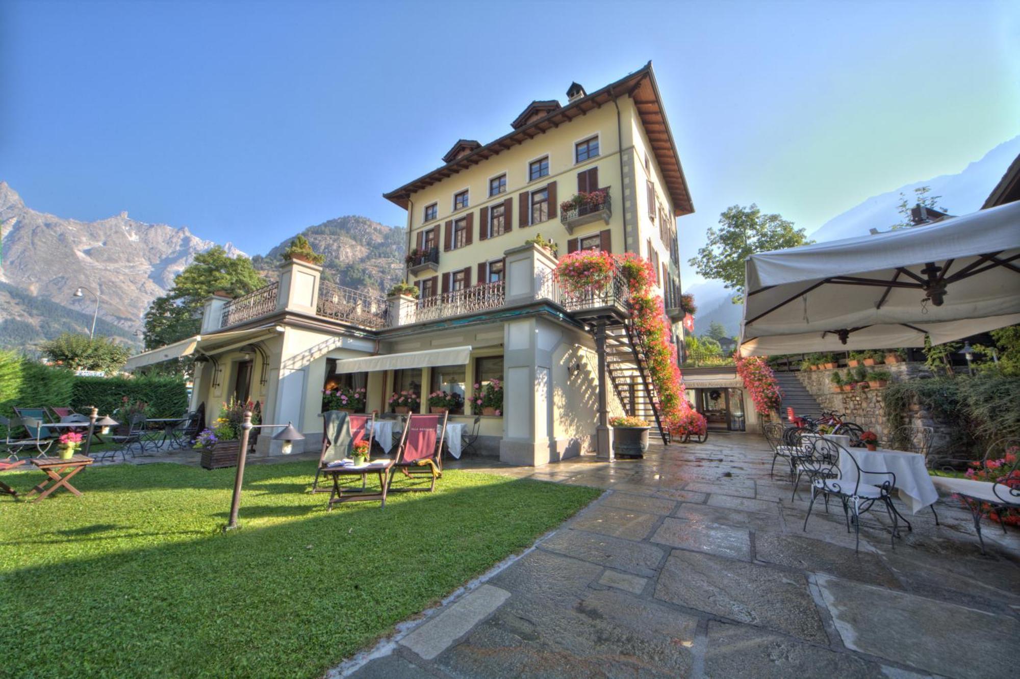 Villa Novecento Romantic Hotel - Estella Hotel Collection & Experience クールマイユール エクステリア 写真
