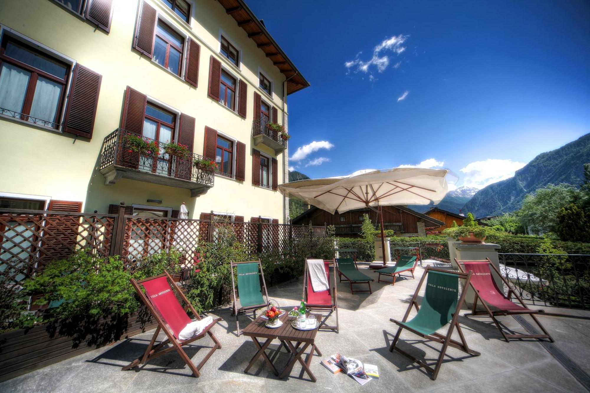 Villa Novecento Romantic Hotel - Estella Hotel Collection & Experience クールマイユール エクステリア 写真
